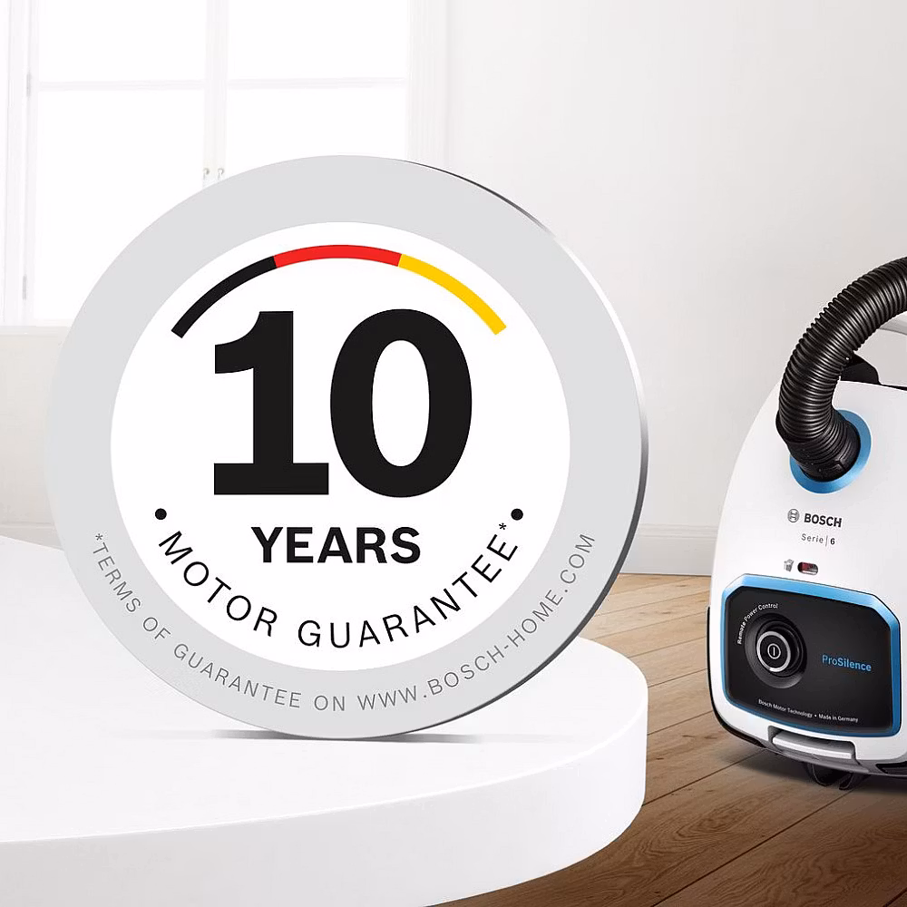 Bosch Serie | 6 BGB6SIL1 ProSilence Dammsugare 4liter Vit