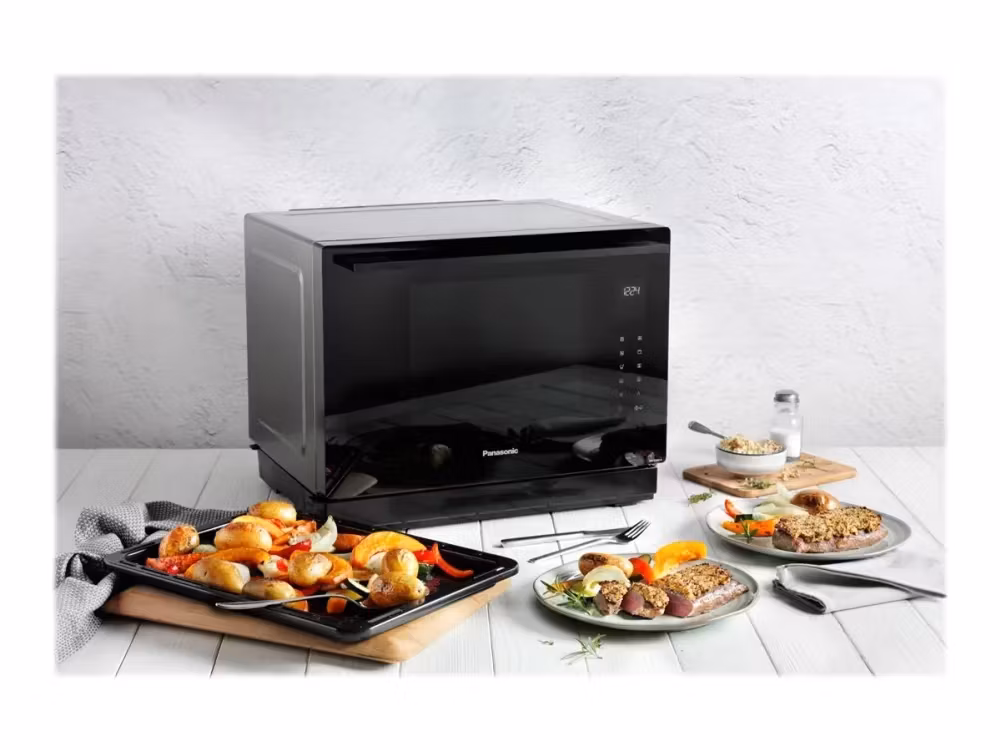 Panasonic NNCS88LBEPG Mikrovågsugn med Grill Svart 1000 W 31 L