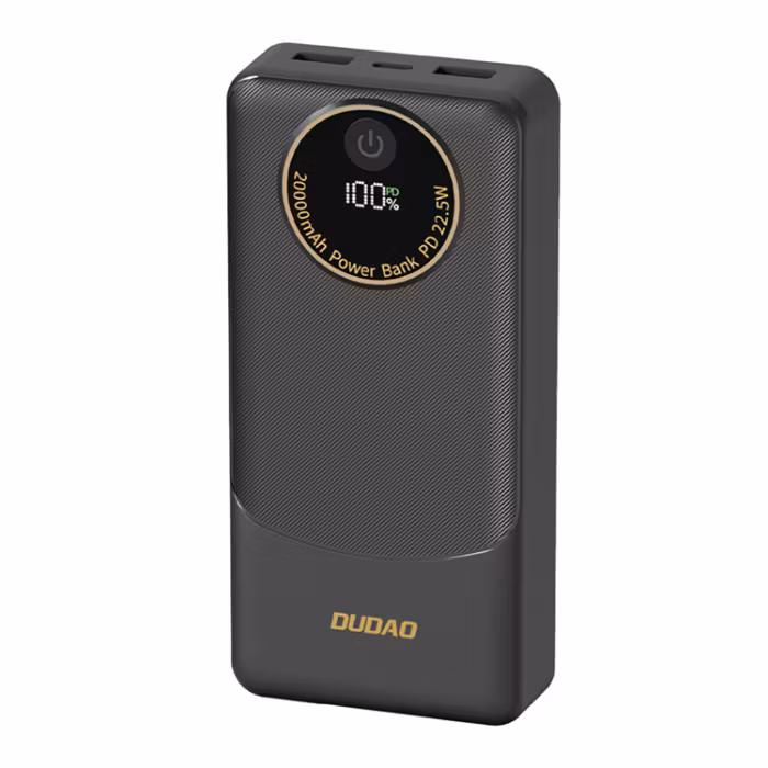 Dudao K12Pro powerbank 20000mAh 22.5 Watt Svart