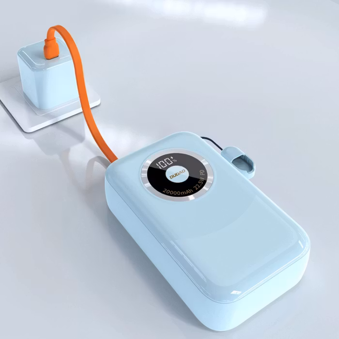 Dudao Powerbank 20000 mAh 22.5W K21Pro Mini Blå