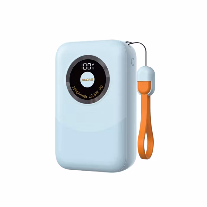 Dudao Powerbank 20000 mAh 22.5W K21Pro Mini Blå