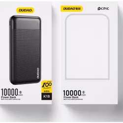 Dudao K18-1W Powerbank 10000mAh USB-A / USB-C / Micro USB Vit