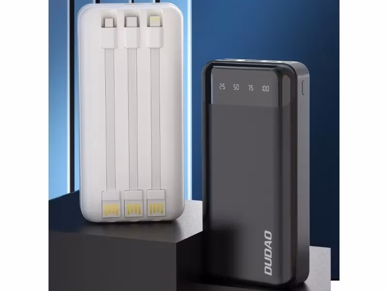 Dudao K6Pro+ Powerbank 20 000mAh Svart