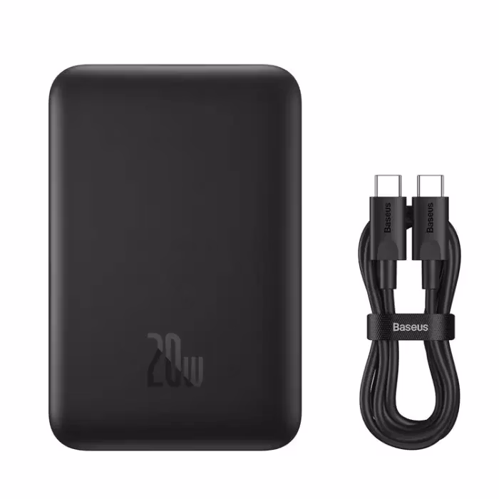 Baseus Mini Powerbank 10000mAh 20W Magnetisk Svart