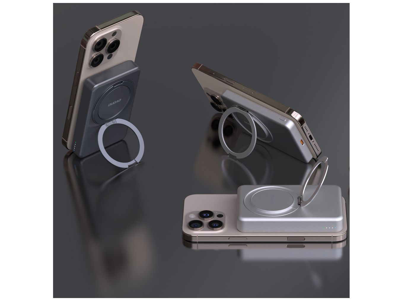 Dudao K28 wireless powerbank 10000mAh 20Watt Silver