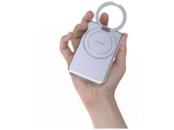 Dudao trådlös powerbank 5000 mAh med MagSafe och USB-C Silver