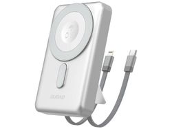 Dudao MagSafe kompatibel Trådlös Powerbank 10 000 mAh 20W Silver