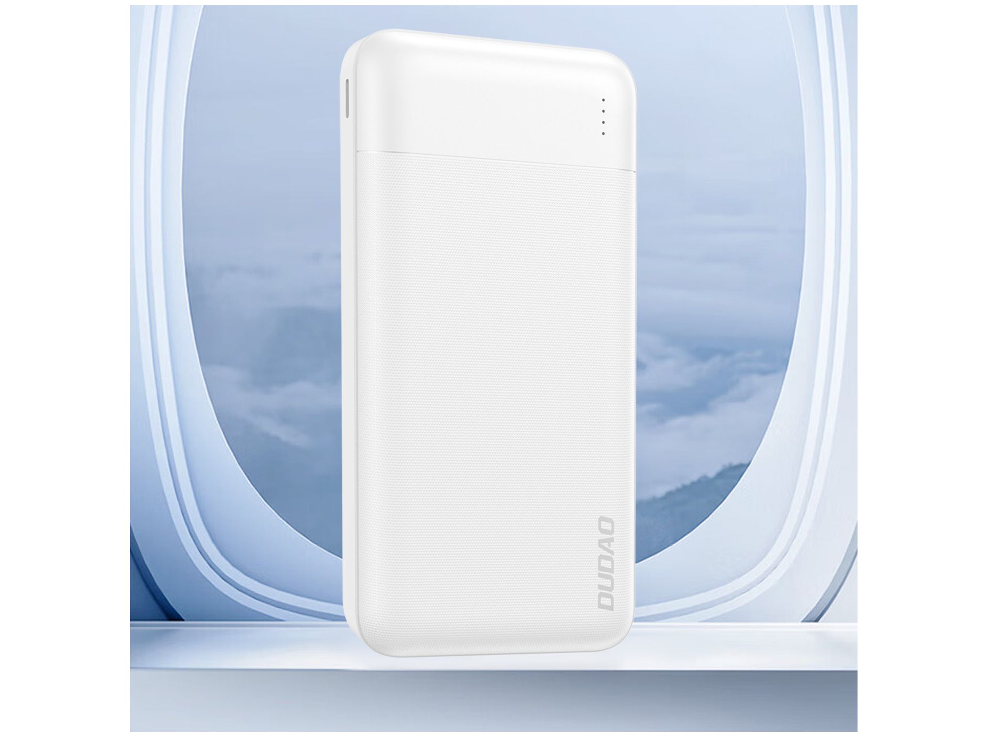 Dudao K18Pro Powerbank 20 000 mAh 10W USB-A & USB-C Vit
