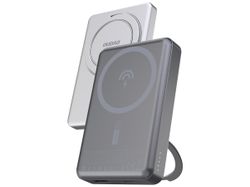 Dudao MagSafe Trådlös Powerbank 5 000 mAh 20W USB-C Qi Grå