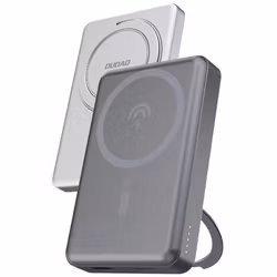 Dudao MagSafe Trådlös Powerbank 5 000 mAh 20W USB-C Qi Grå