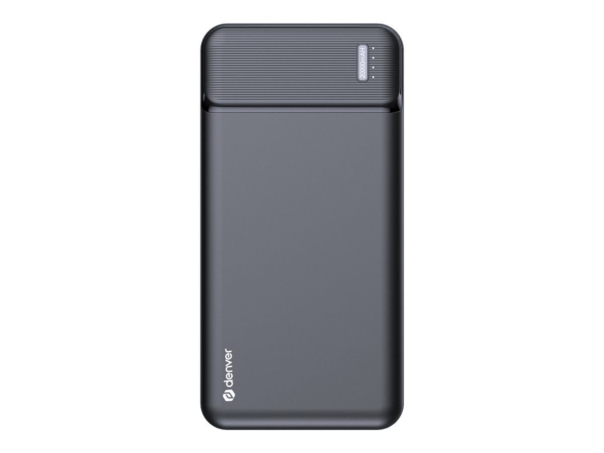 DENVER PBS-20007 Powerbank 20000 mAh 10W Micro-USB Svart