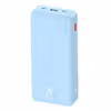 Baseus Airpow Powerbank 10000 mAh 20W Snabbladdning microUSB, USB-A, USB-C Blå