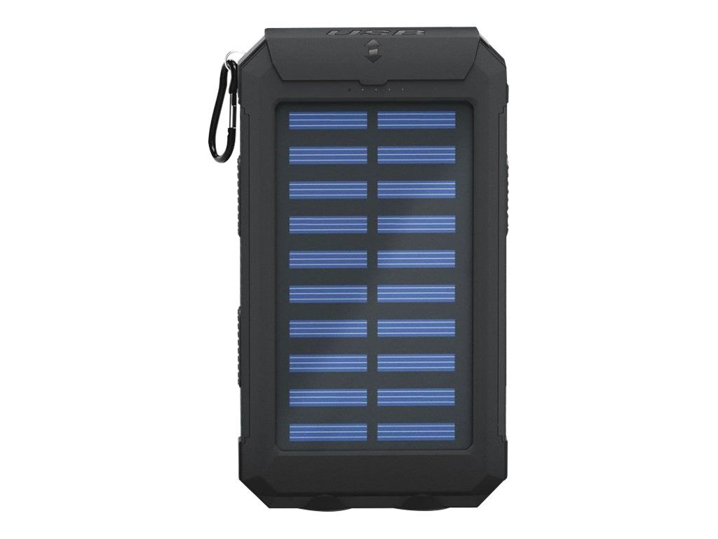 Goobay Outdoor PowerBank 8.0 Solcellsladdare 8000 mAh USB Svart