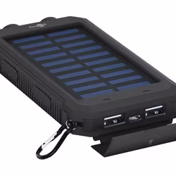 Goobay Outdoor PowerBank 8.0 Solcellsladdare 8000 mAh USB Svart