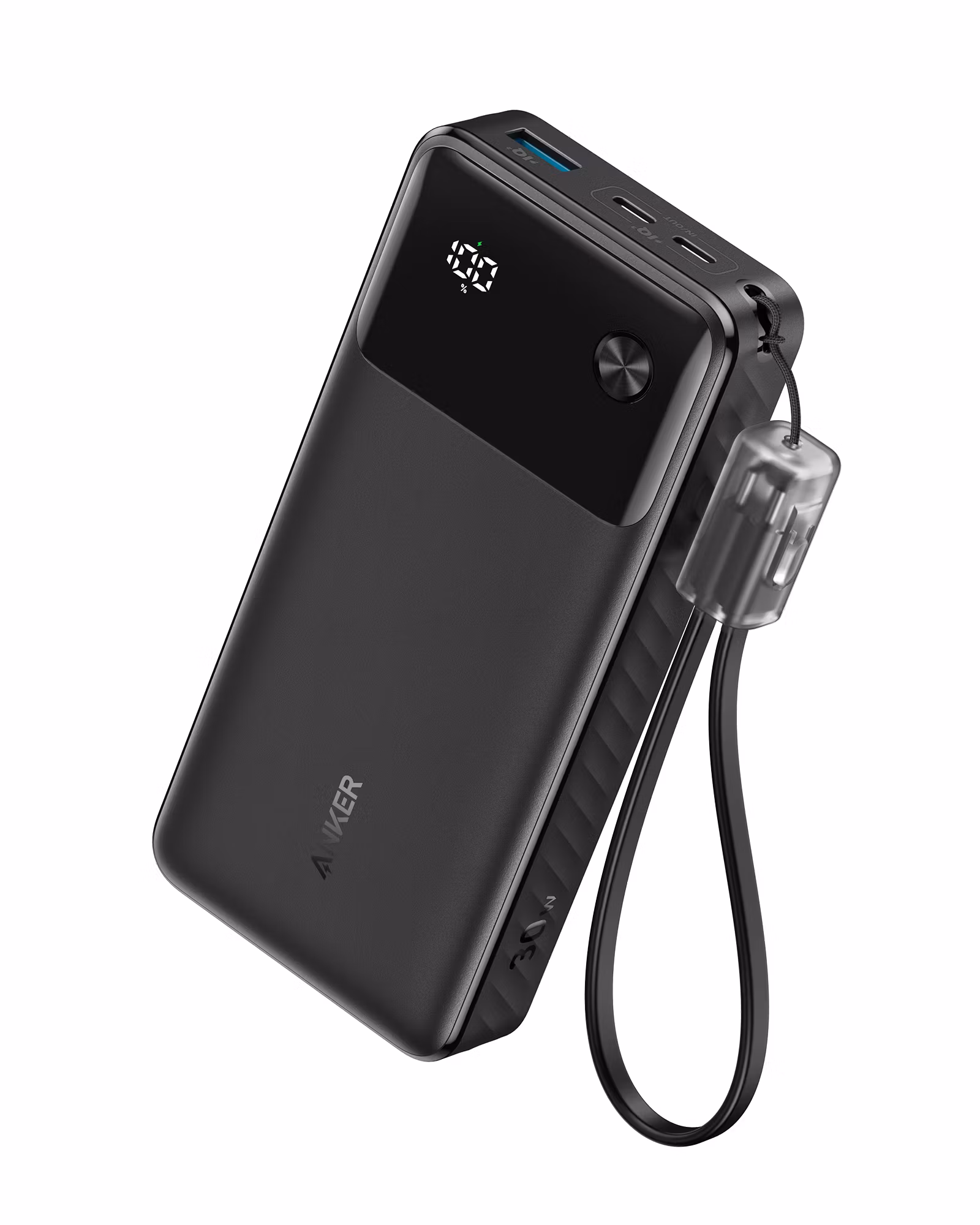 Anker A1384G11 Powerbank 20000 mAh 30W USB-C & Power Delivery Svart