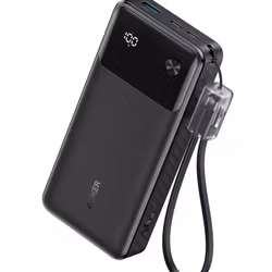 Anker A1384G11 Powerbank 20000 mAh 30W USB-C & Power Delivery Svart