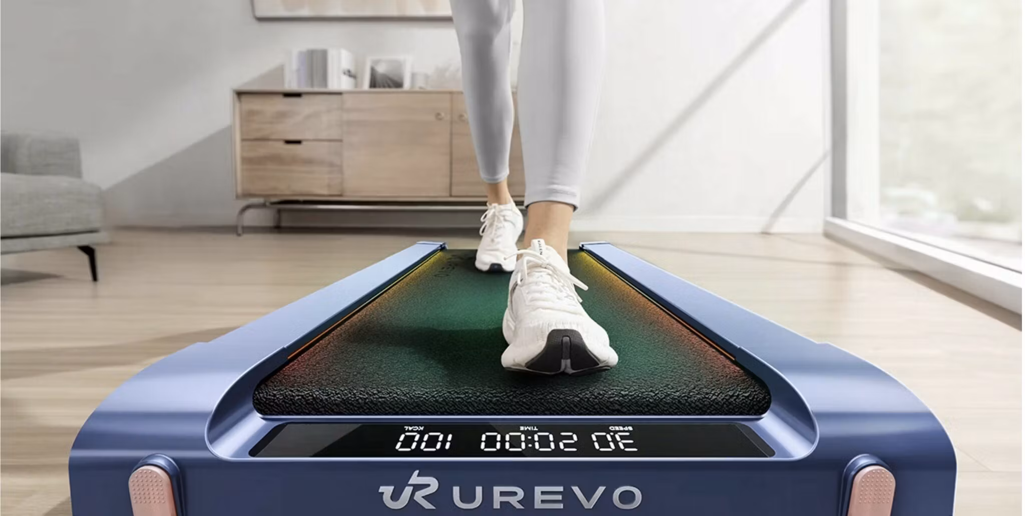 Urevo Cyberpad Löpband Elektriskt Blå