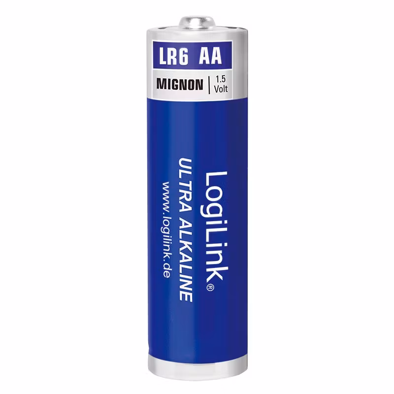 LogiLink Ultra Power LR6B4 AA Alkaliska Batterier 1 700 mAh 4-pack