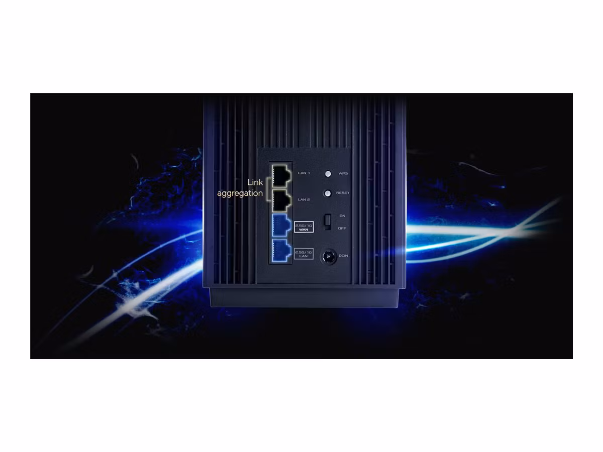 Asus ZenWiFi Pro ET12 Mesh-router (1-pack) Svart
