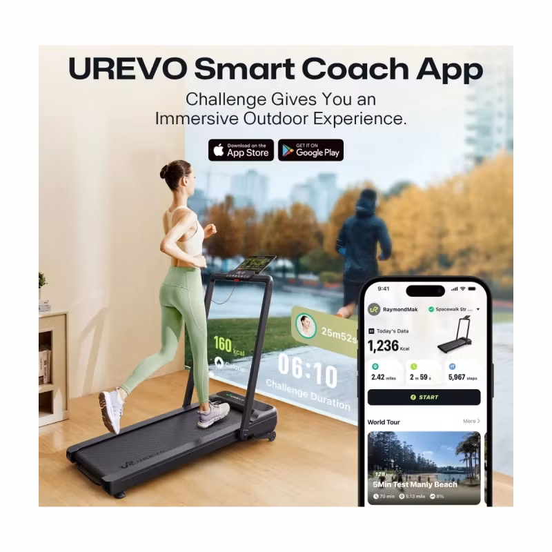 Urevo Strol 2S PRO Gåband/löpband