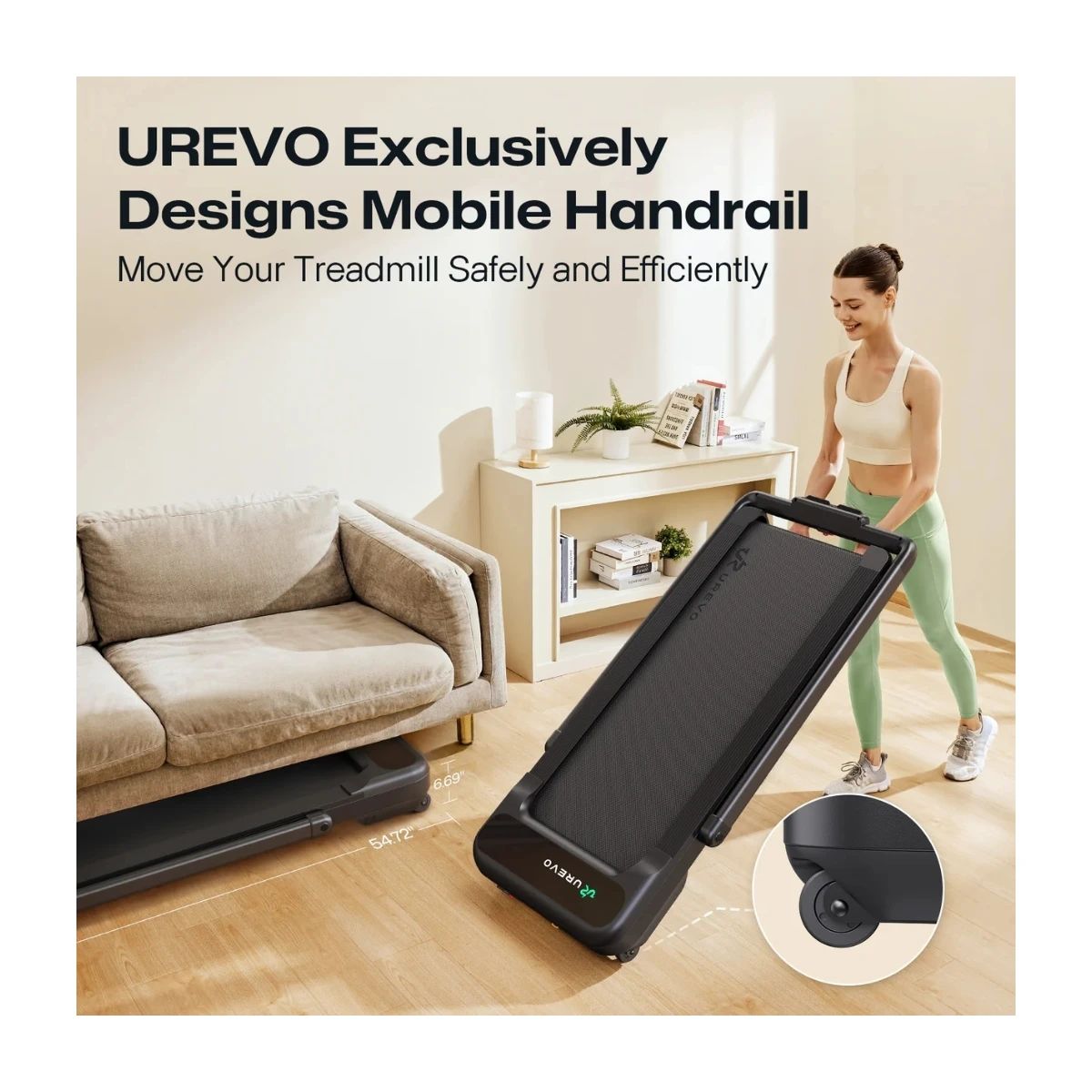 Urevo Strol 2S PRO Gåband/löpband