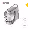 Kenwood Titanium Chef Baker XL Köksmaskin 1200 W 7 L Rostfrit stål