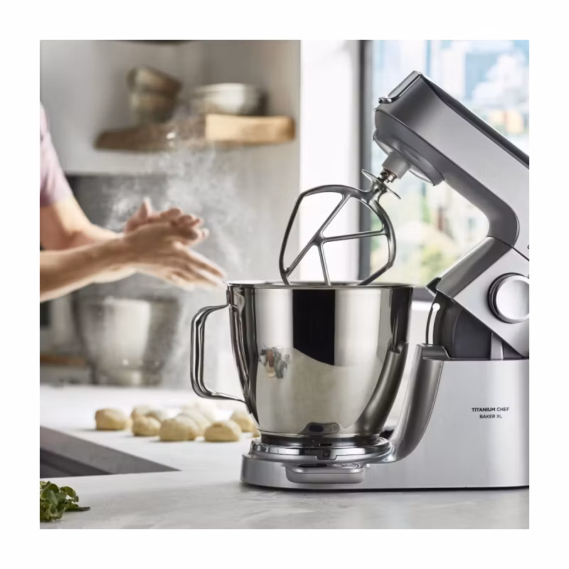Kenwood Titanium Chef Baker XL Köksmaskin 1200 W 7 L Rostfrit stål