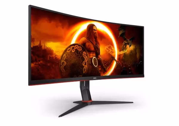 AOC CU34G2XP/BK 34" UltraWide Välvd Gamingskärm