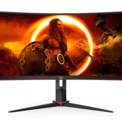 AOC CU34G2XP/BK 34" UltraWide Välvd Gamingskärm