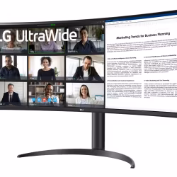 LG UltraWide 34WR55QK-B 34" UltraWide Curved Gamingskärm