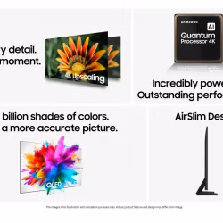Samsung QE55Q8FAAU 55" 4K UHD QLED  Smart TV (2025)