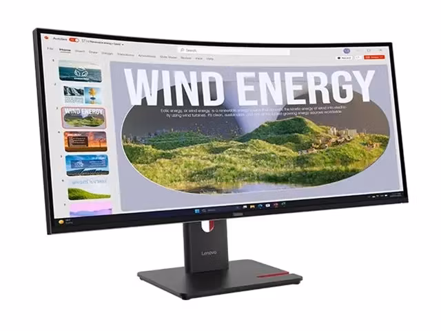 Lenovo ThinkVision T34WD-40 34" LED Curved Monitor