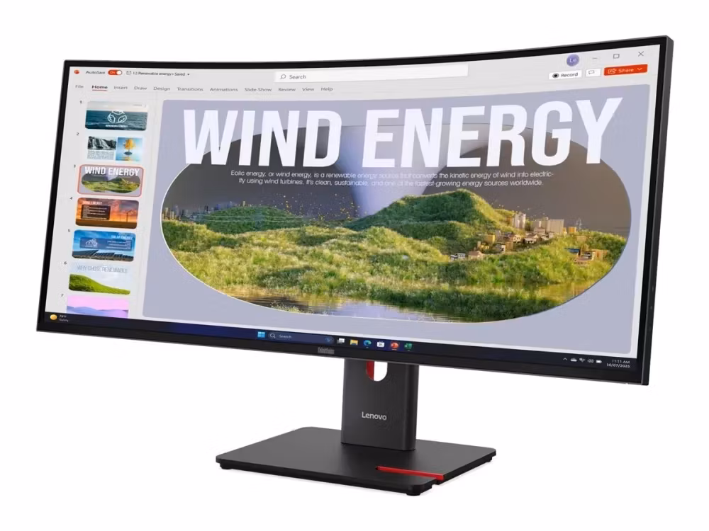 Lenovo ThinkVision T34WD-40 34" LED Curved Monitor