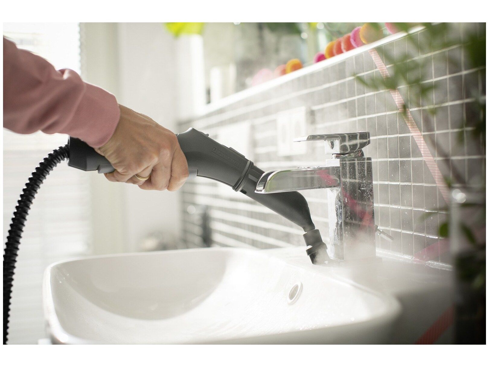 Kärcher SC 3 EasyFix Plus Ångtvättare Vit