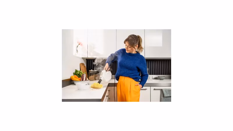 Kärcher ångtvätt SC 1 Multi & Up (vit, 1 300 watt, med EasyFix Large golvrengöringssats)
