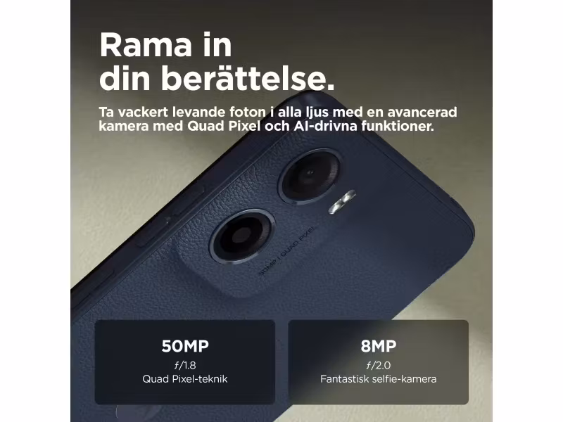 Motorola Moto G05 4G 4GB128 GB Blå