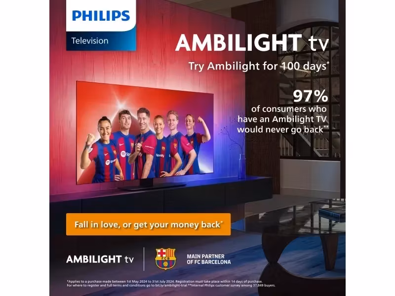 Philips The One 50PUS8909 50" 4K UHD LED-bakbelyst LCD TV Smart TV