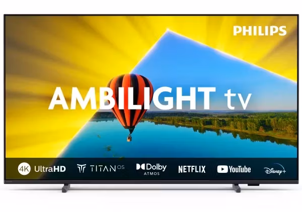 Philips 50PUS8079 50" 4K UHD LED-bakbelyst LCD TV Smart TV