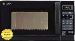 Sharp R-642(BK)W Mikrovågsugn med grill fristående Svart