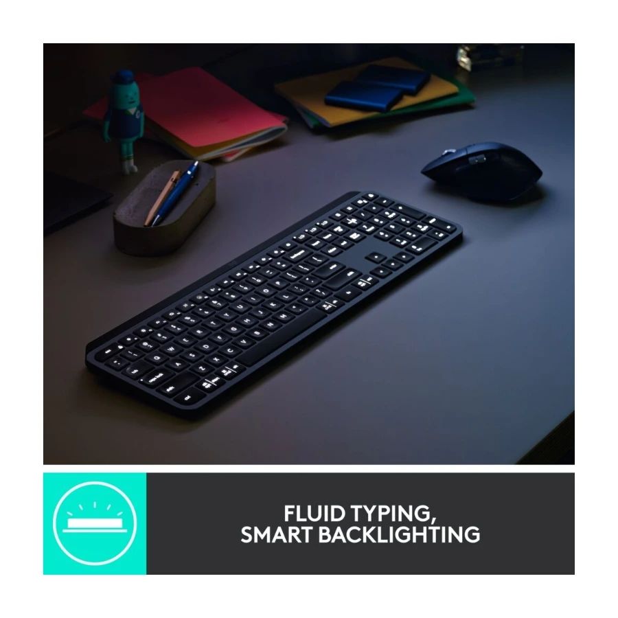 Logitech MX Keys Combo for Business tangentbord och mus trådlöst
