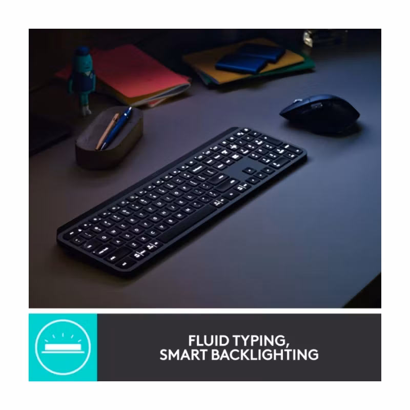 Logitech MX Keys Combo for Business tangentbord och mus trådlöst