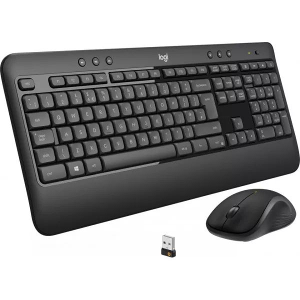 Logitech MK540 Advanced tangentbord och mus trådlöst