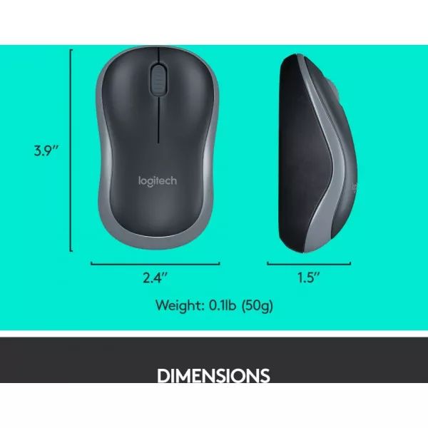 Logitech MK270 Combo tangentbord och mus Trådlöst