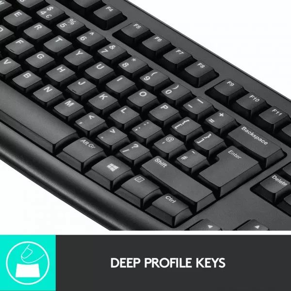 Logitech MK270 Combo tangentbord och mus Trådlöst