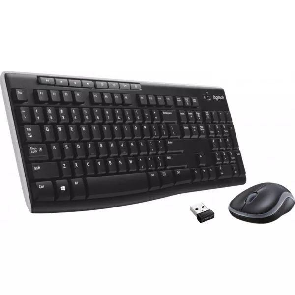 Logitech MK270 Combo tangentbord och mus Trådlöst