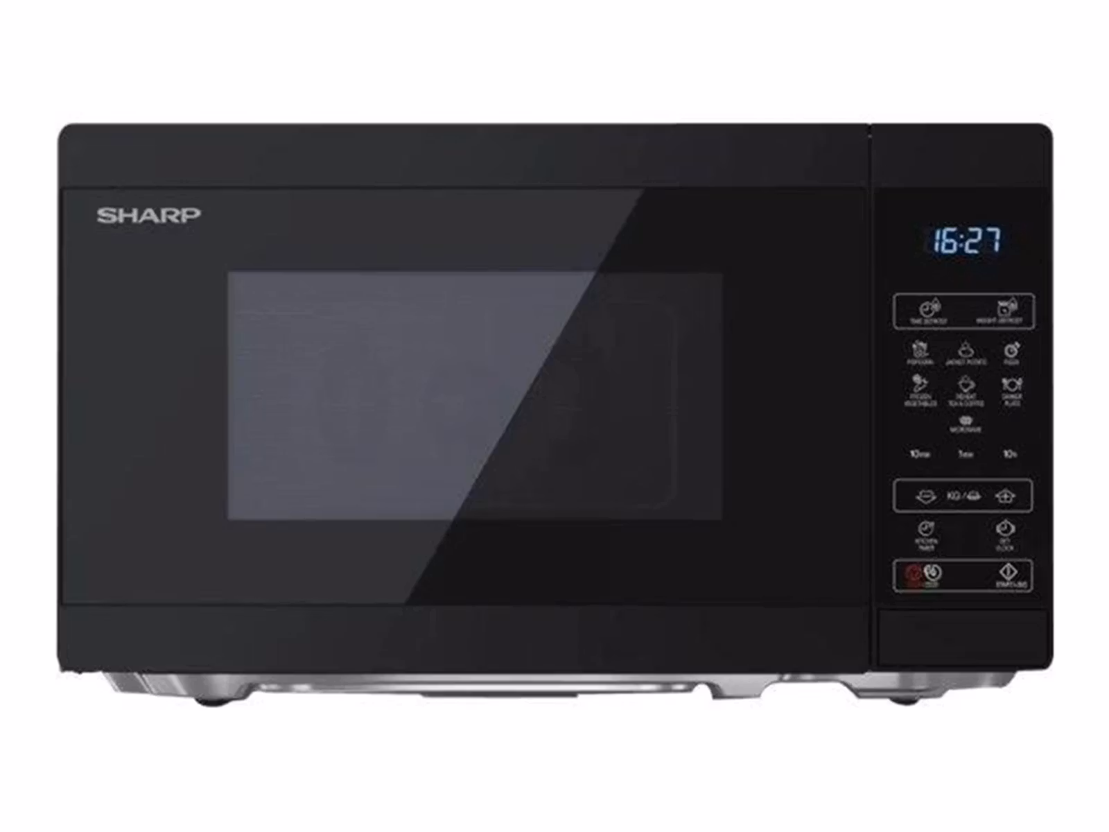 Sharp YC-MS02E-W Mikrovågsugn Svart