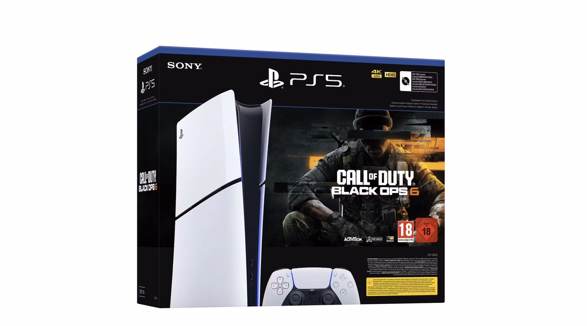 Sony Playstation PS5 Digital Edition & Call of Duty: Black Ops 6