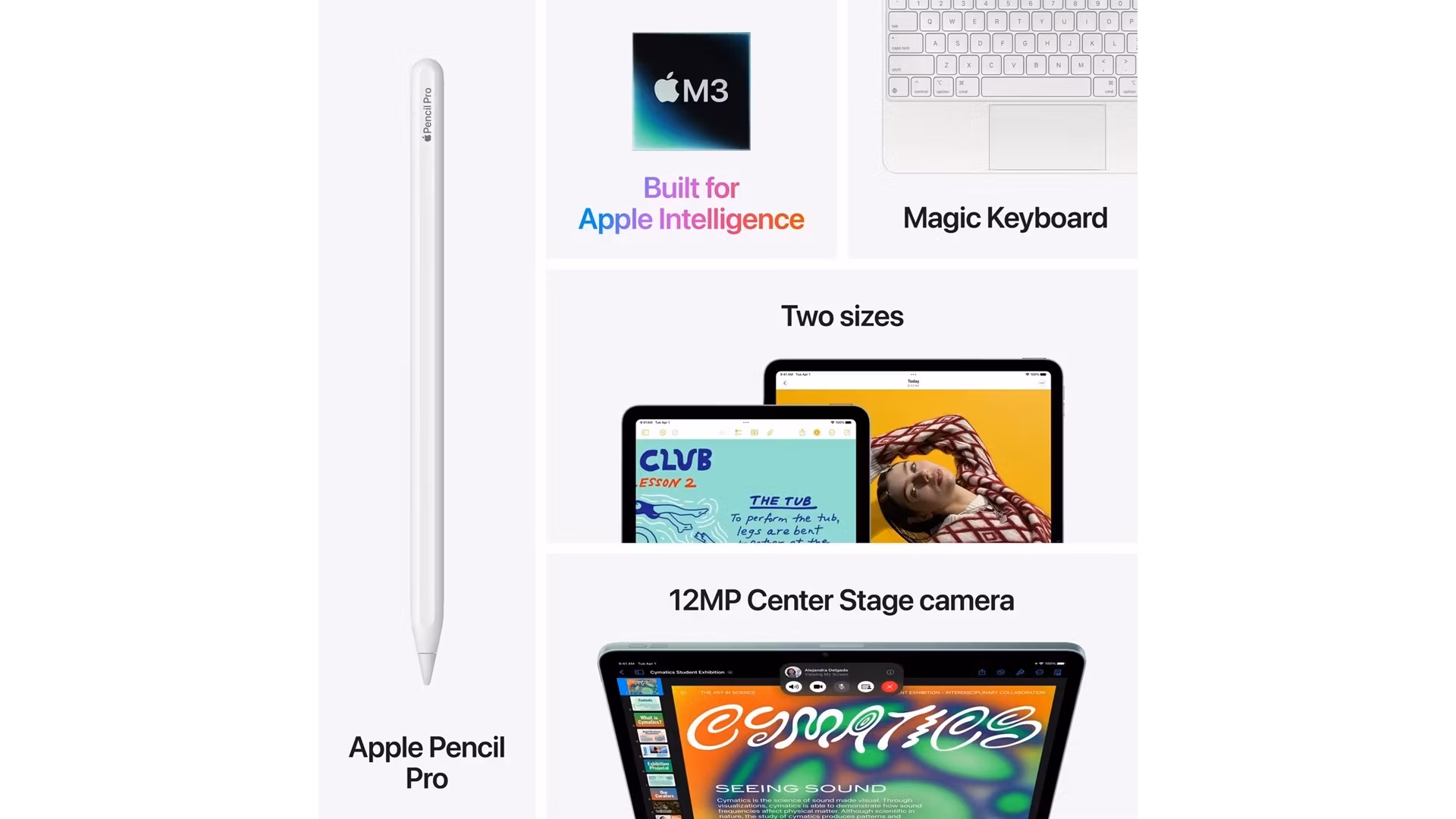 Apple iPad Air M3 Wi-Fi 13" 8GB 128GB Blå