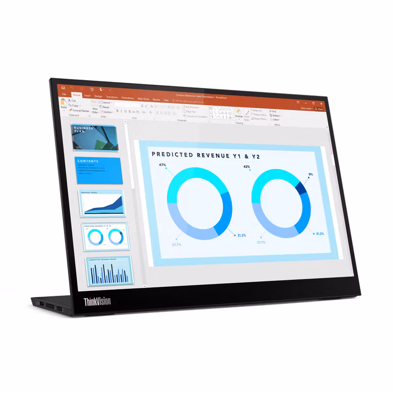 Lenovo ThinkVision M14d LED display 14" 2240 x 1400 pixels 2.2K Black