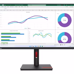Lenovo ThinkVision T32h-30 31.5" 2560 x 1440 pixels Quad HD Monitor